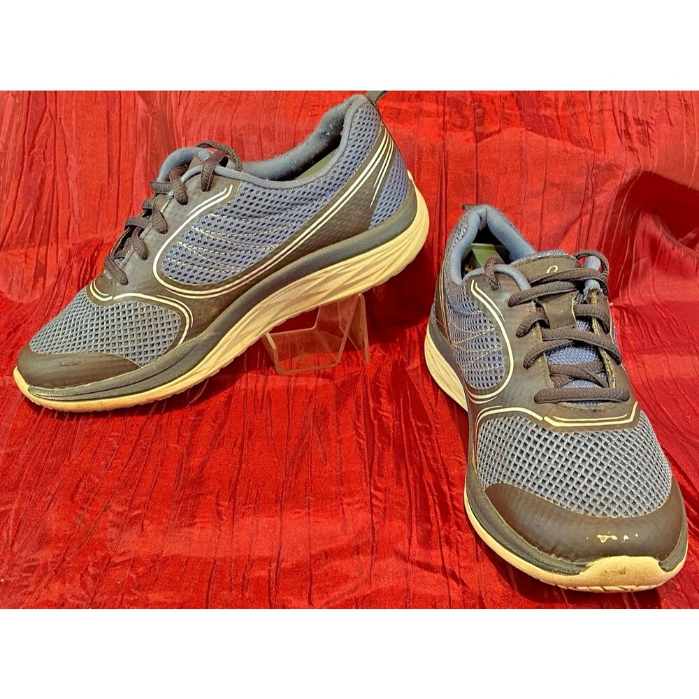 Womens Easy Spirit High Class E360  Navy Lace-Up Walking Athletic Sneakers sz 7